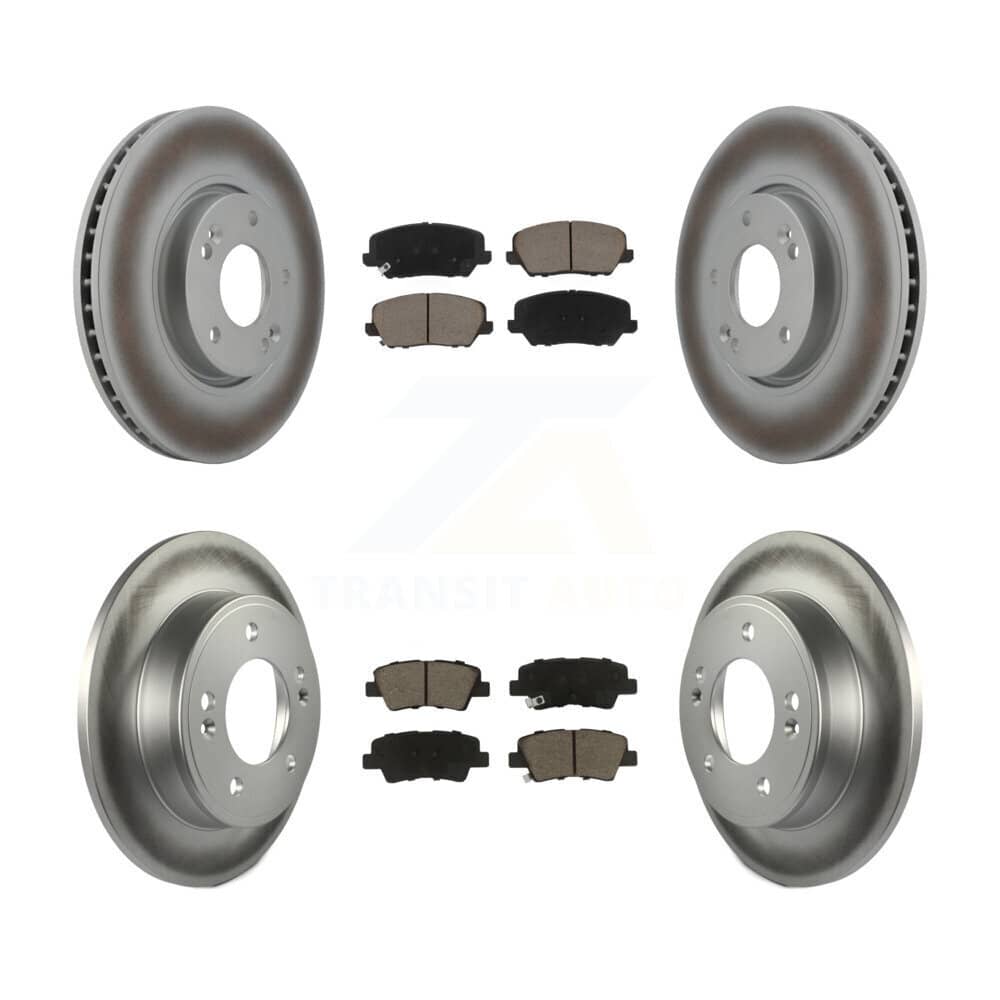 Transit Auto - KGC-101272 - Front and Rear Disc Brake Kits