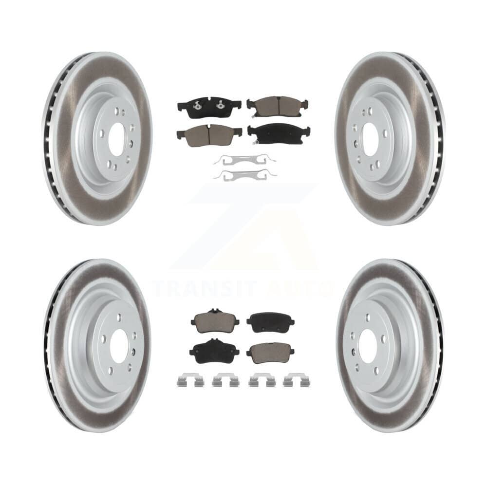Transit Auto - KGC-101276 - Front and Rear Disc Brake Kits