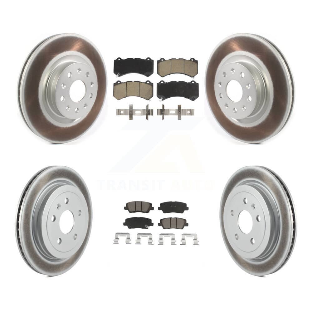 Transit Auto - KGC-101291 - Front and Rear Disc Brake Kits