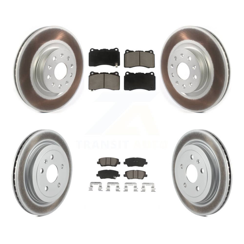 Transit Auto - KGC-101308 - Front and Rear Disc Brake Kits