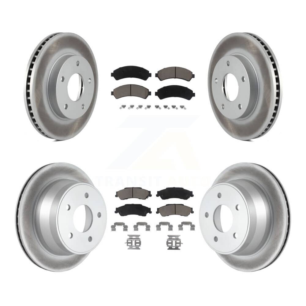 Transit Auto - KGC-101313 - Front and Rear Disc Brake Kits