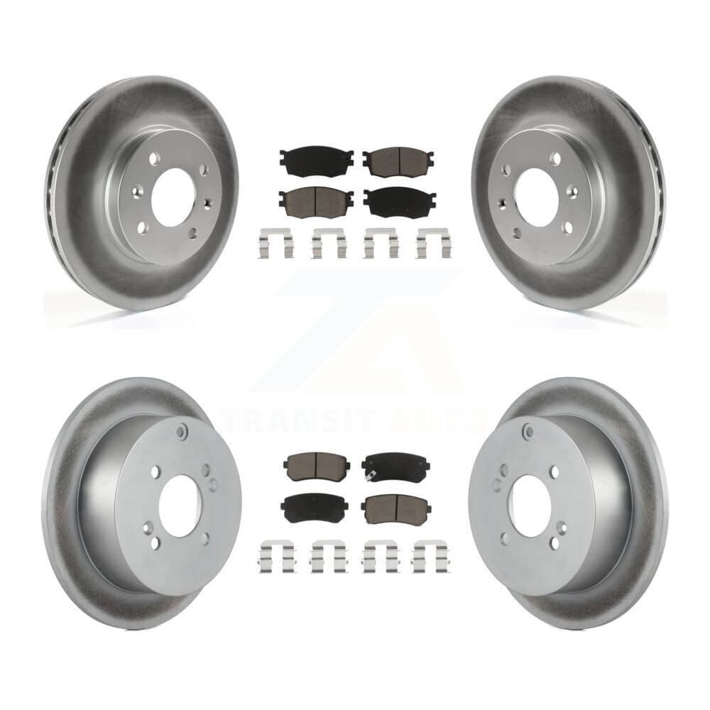 Transit Auto - KGC-101316 - Front and Rear Disc Brake Kits