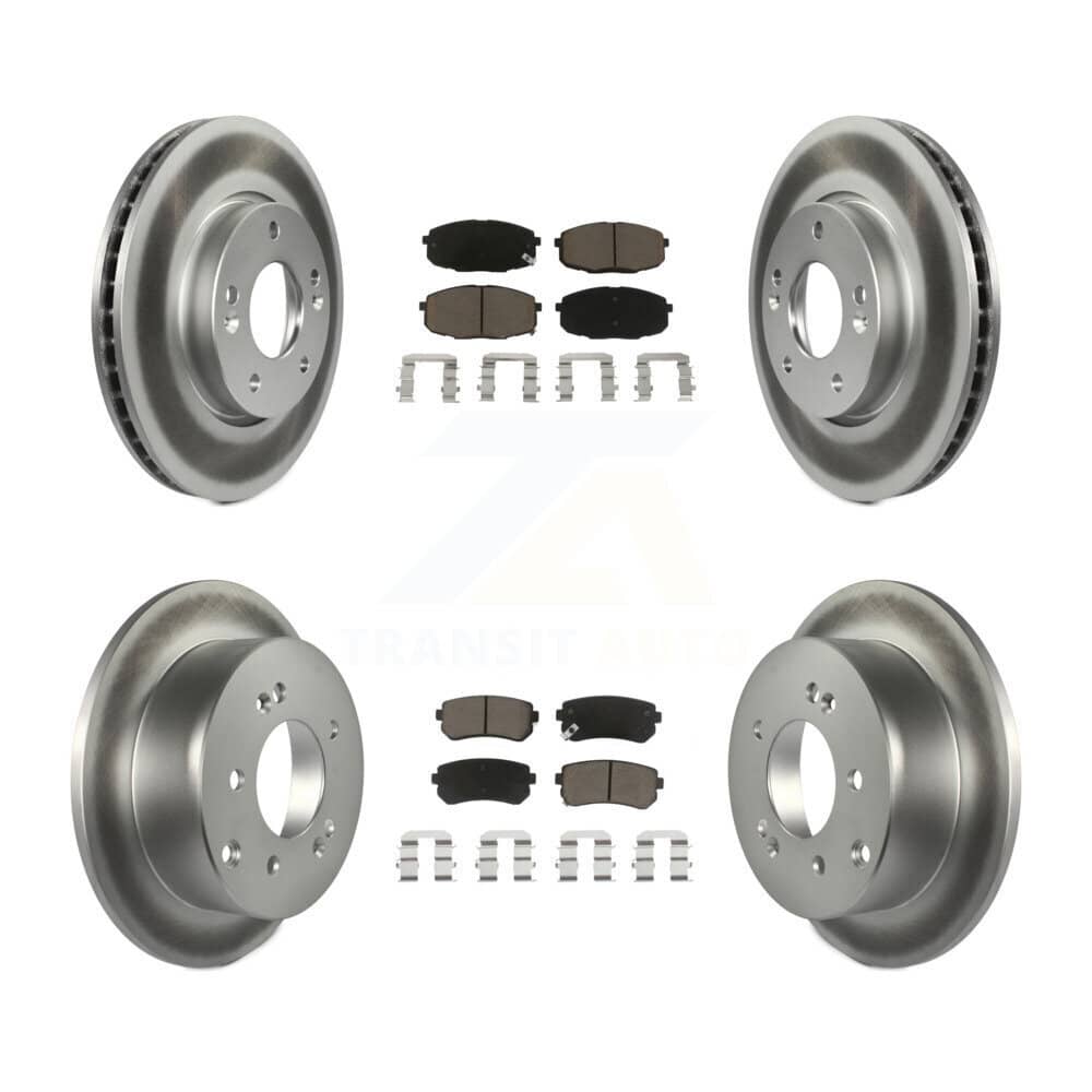 Transit Auto - KGC-101319 - Front and Rear Disc Brake Kits