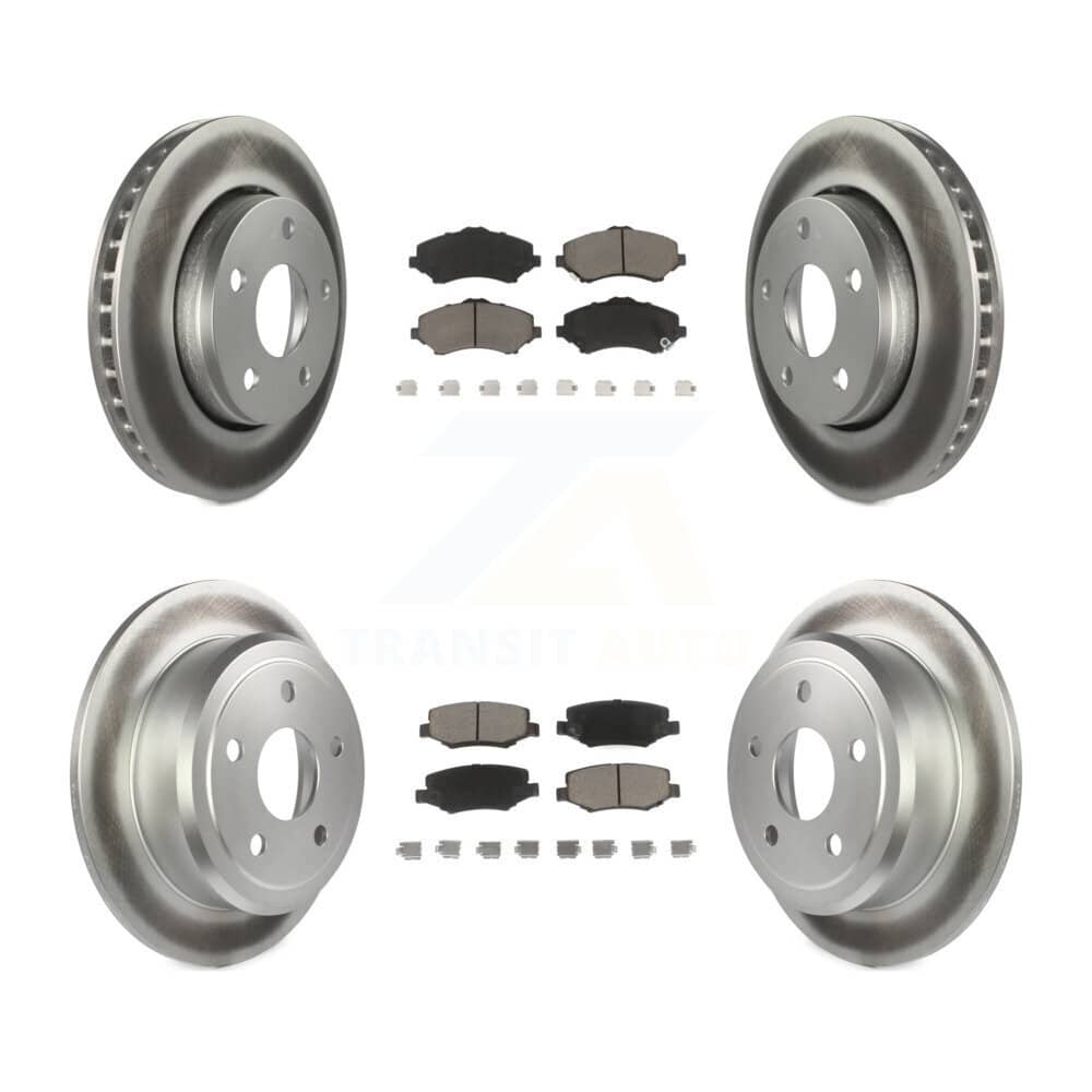 Transit Auto - KGC-101334 - Front and Rear Disc Brake Kits