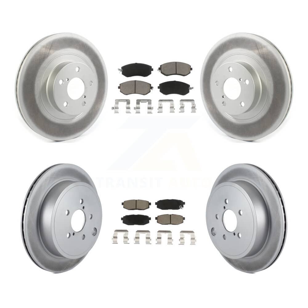 Transit Auto - KGC-101340 - Front and Rear Disc Brake Kits