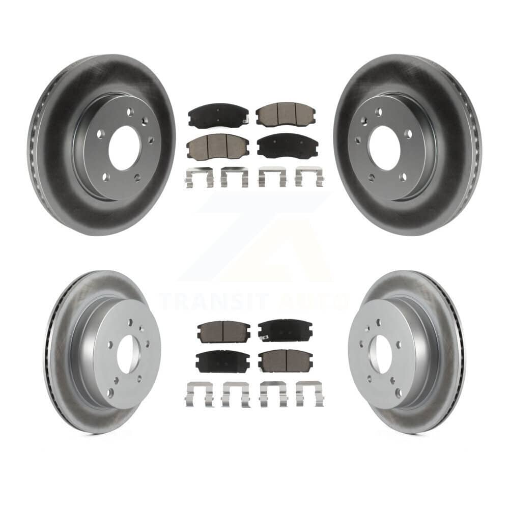 Transit Auto - KGC-101354 - Front and Rear Disc Brake Kits