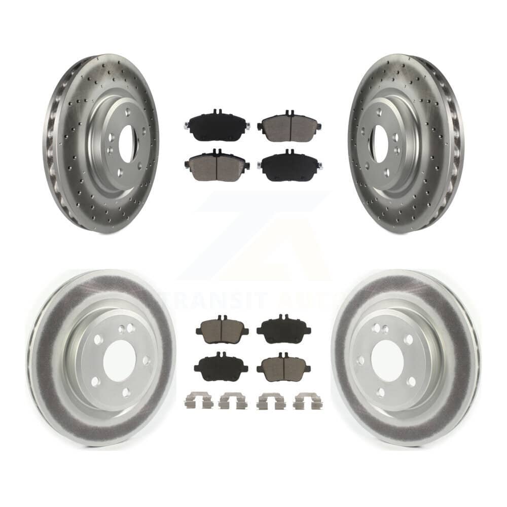 Transit Auto - KGC-101358 - Front and Rear Disc Brake Kits