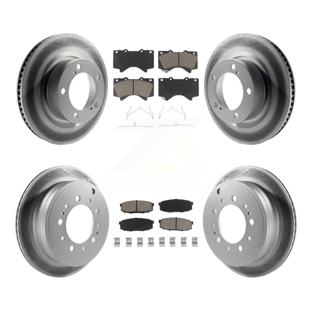 Transit Auto - KGC-101360 - Front and Rear Disc Brake Kits