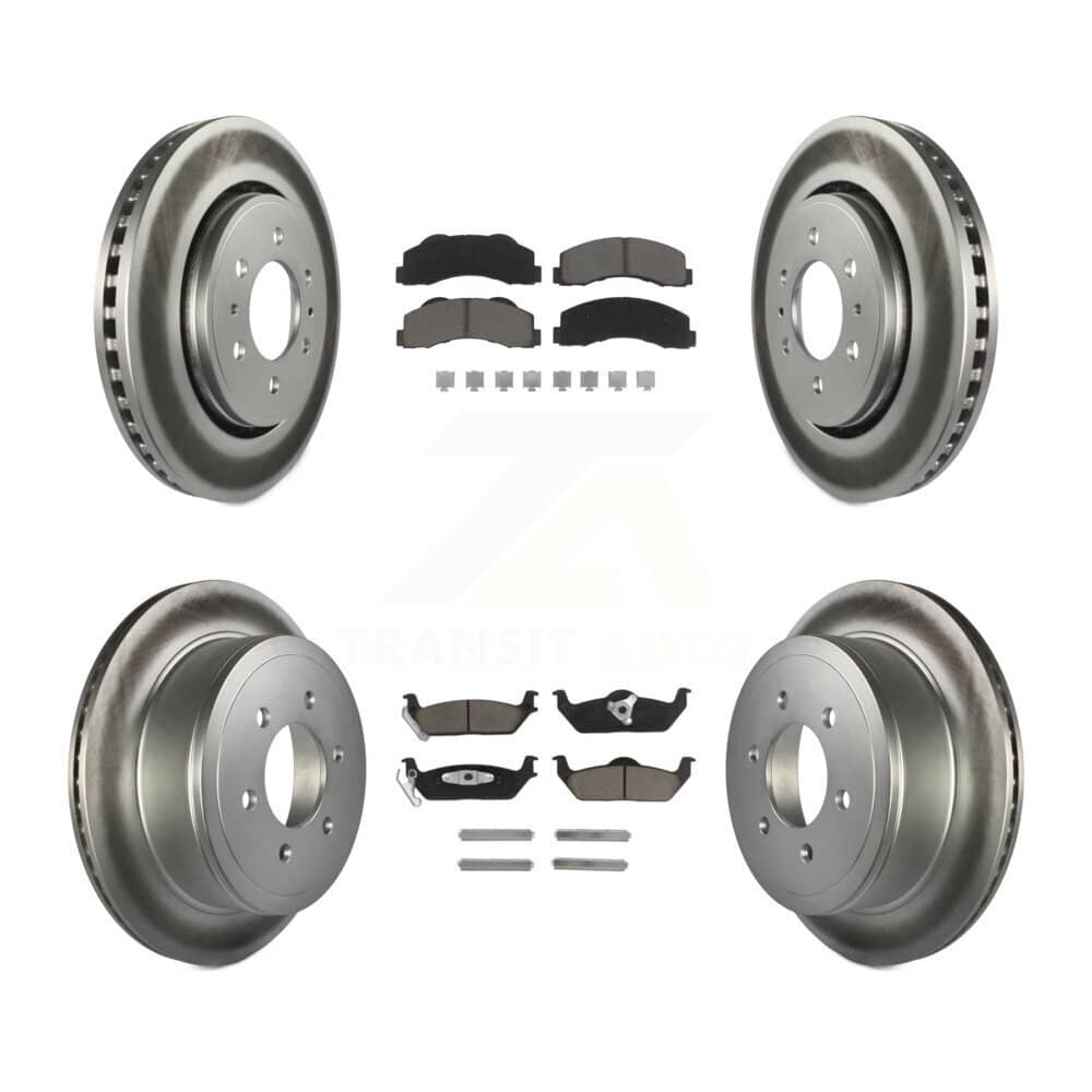 Transit Auto - KGC-101365 - Front and Rear Disc Brake Kits