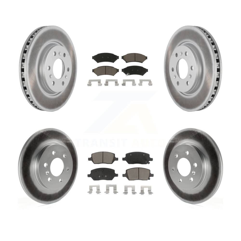 Transit Auto - KGC-101378 - Front and Rear Disc Brake Kits