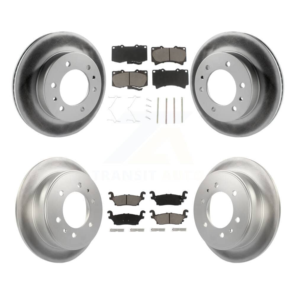 Transit Auto - KGC-101382 - Front and Rear Disc Brake Kits