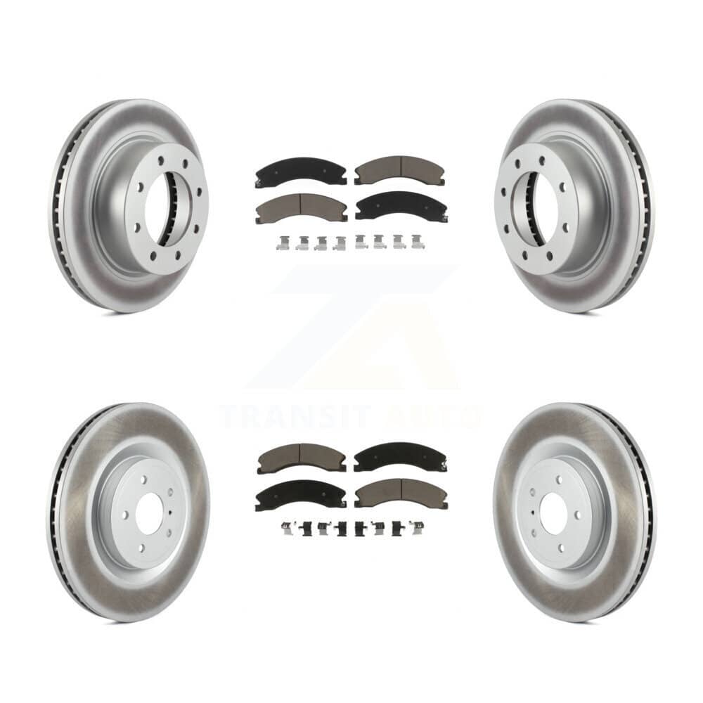 Transit Auto - KGC-101385 - Front and Rear Disc Brake Kits