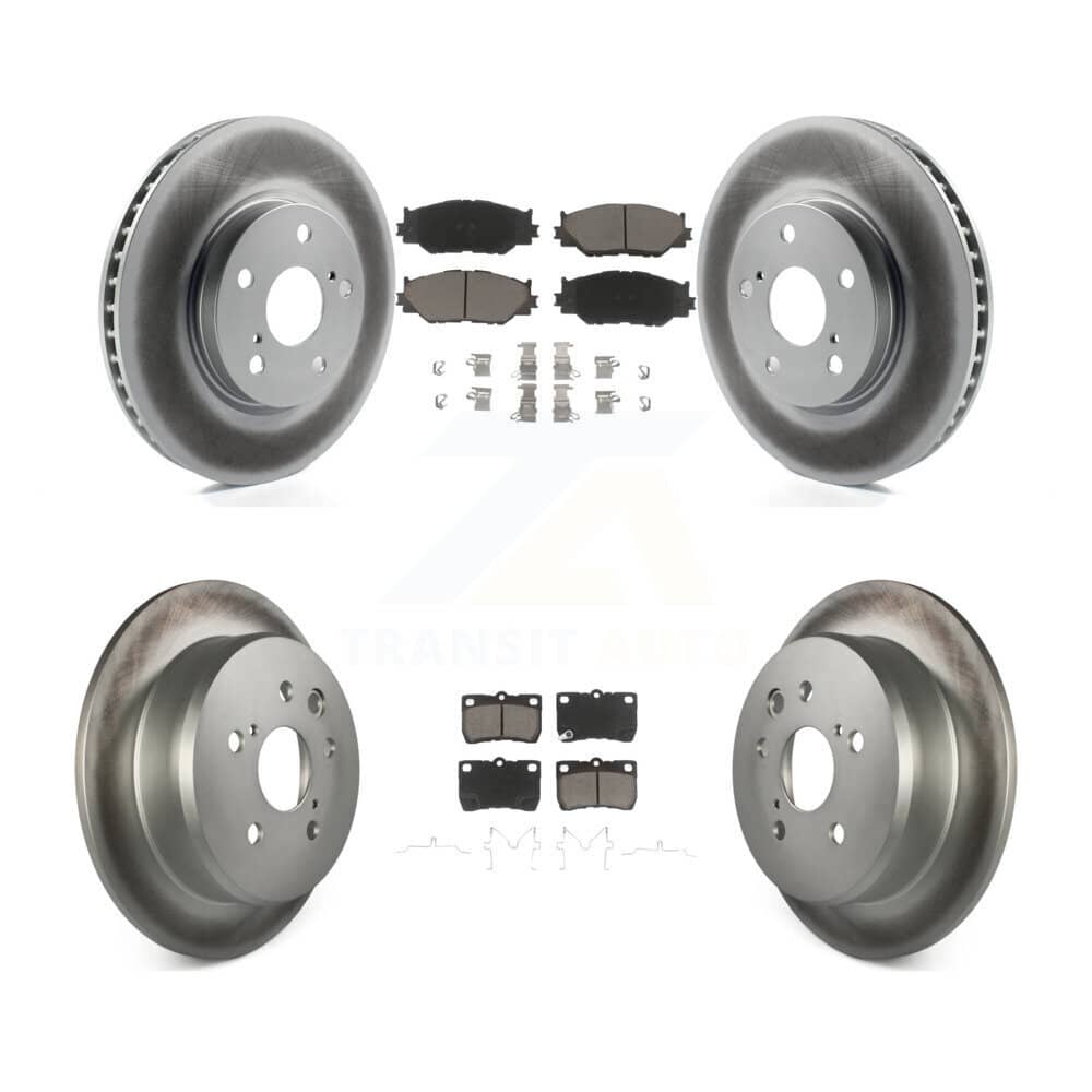 Transit Auto - KGC-101388 - Front and Rear Disc Brake Kits