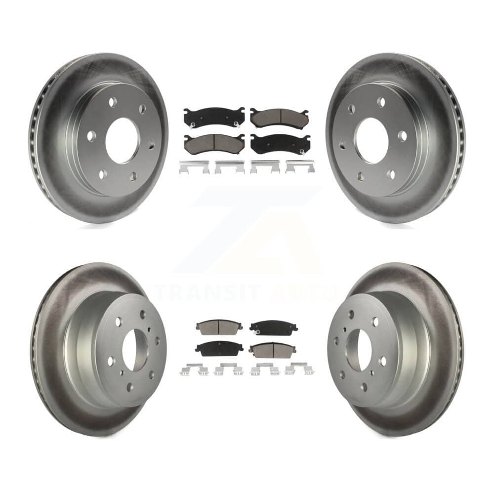 Transit Auto - KGC-101396 - Front and Rear Disc Brake Kits