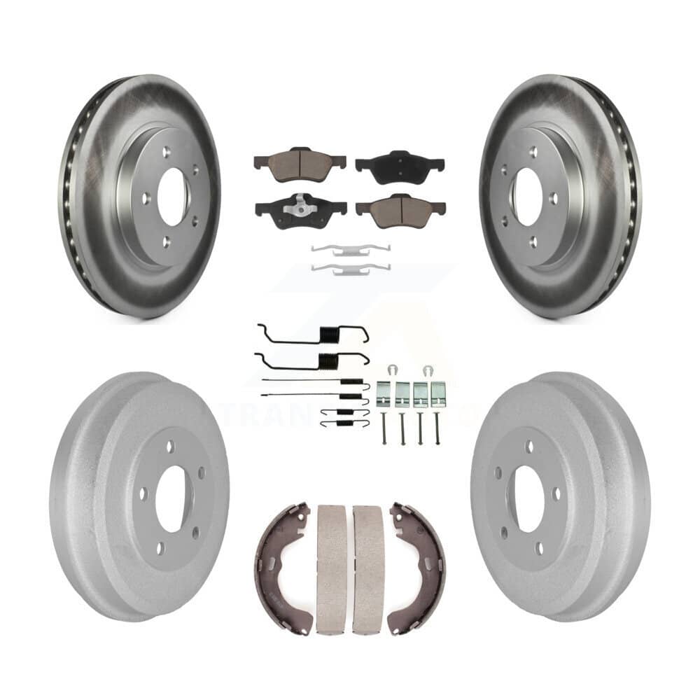 Transit Auto - KGC-101920 - Front and Rear Disc Brake Kits