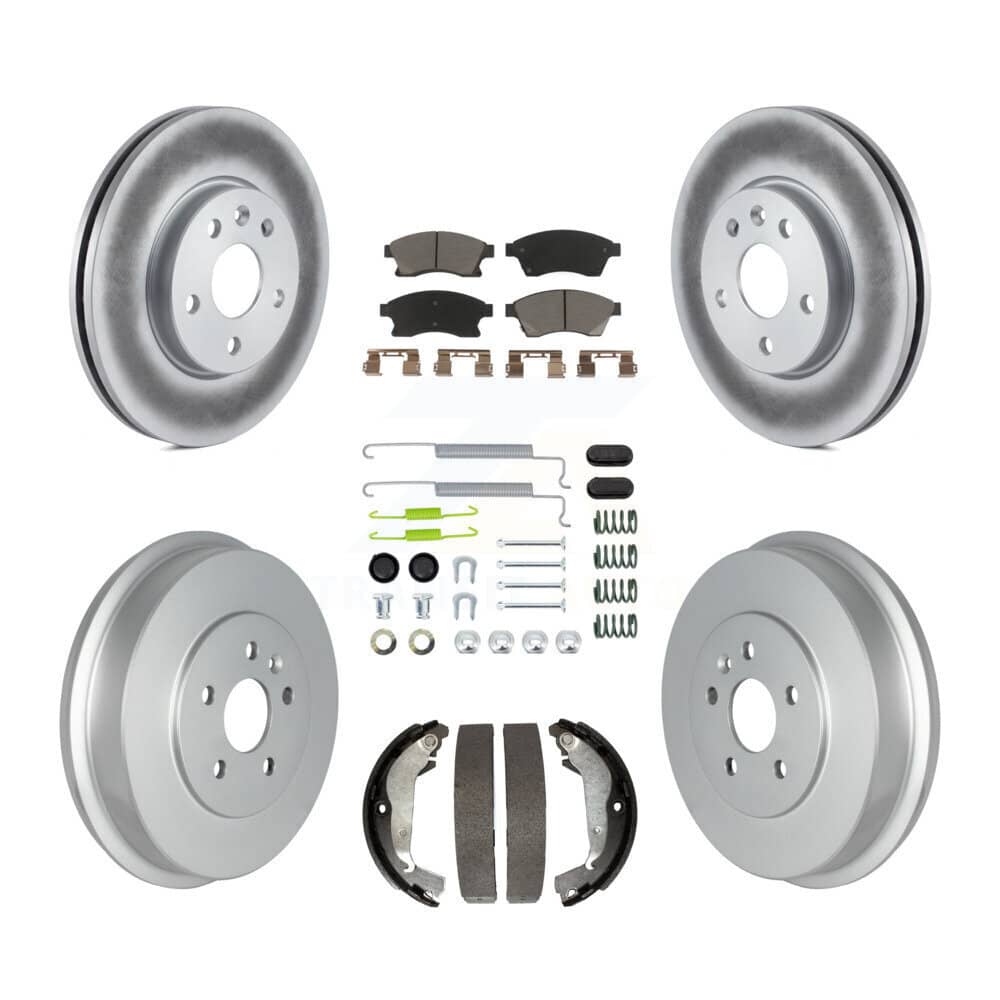 Transit Auto - KGC-101932 - Front and Rear Disc Brake Kits