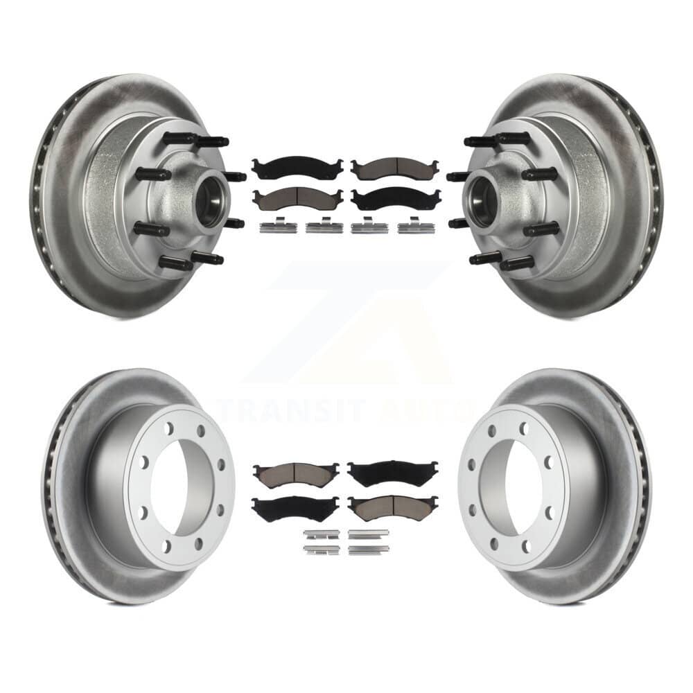 Transit Auto - KGC-102031 - Front and Rear Disc Brake Kits