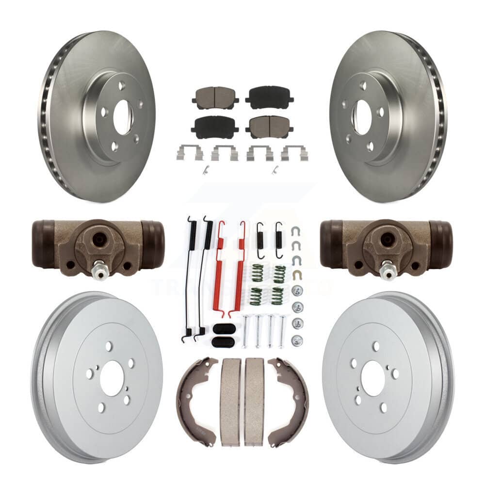 Transit Auto - KGC-102059 - Front and Rear Disc Brake Kits