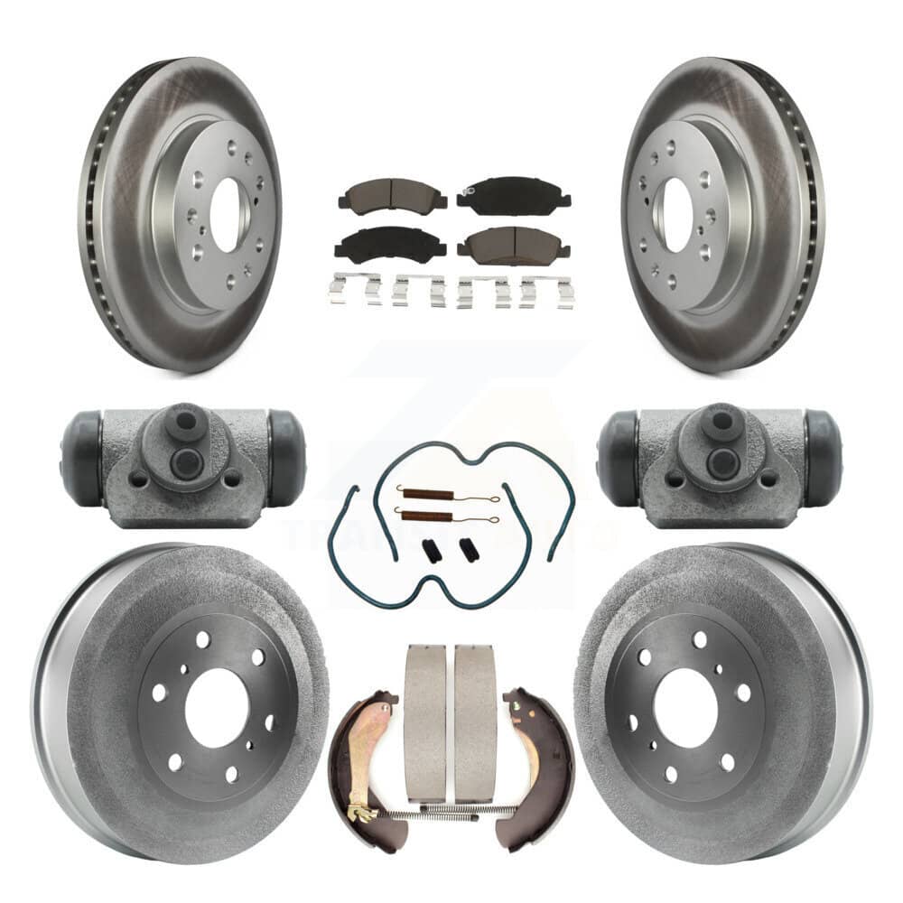Transit Auto - KGC-102093 - Front and Rear Disc Brake Kits