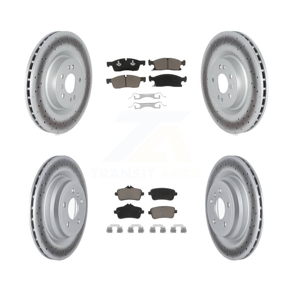 Transit Auto - KGC-102159 - Front and Rear Disc Brake Kits