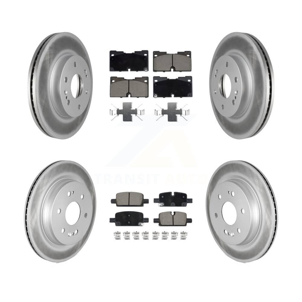 Transit Auto - KGC-102197 - Front and Rear Disc Brake Kits