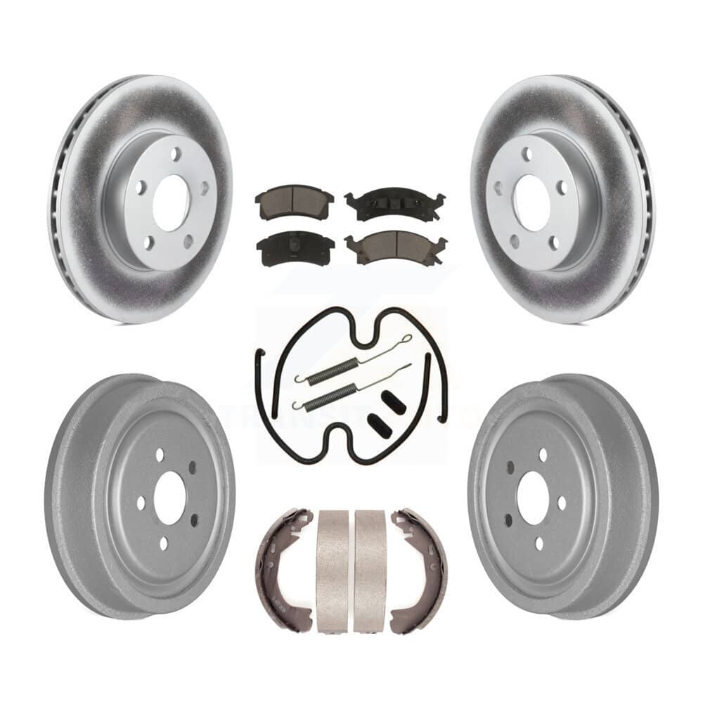Transit Auto - KGC-102219 - Front and Rear Disc Brake Kits