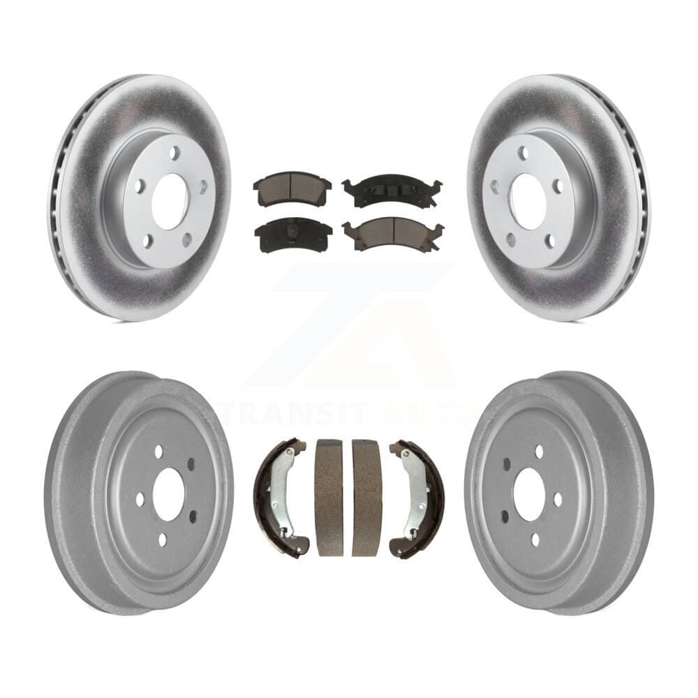 Transit Auto - KGC-102220 - Front and Rear Disc Brake Kits