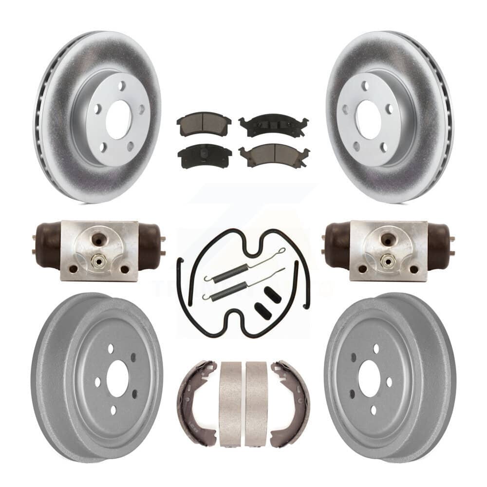 Transit Auto - KGC-102223 - Front and Rear Disc Brake Kits