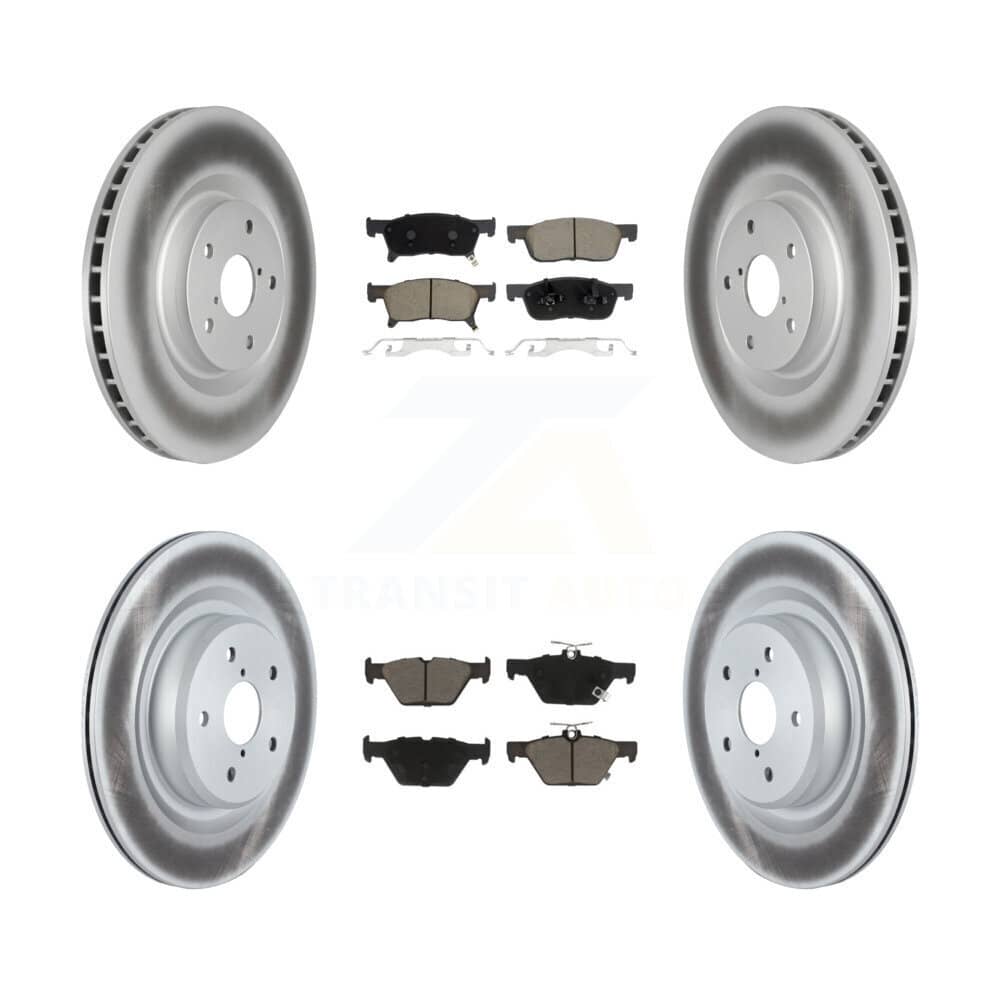 Transit Auto - KGC-102231 - Front and Rear Disc Brake Kits