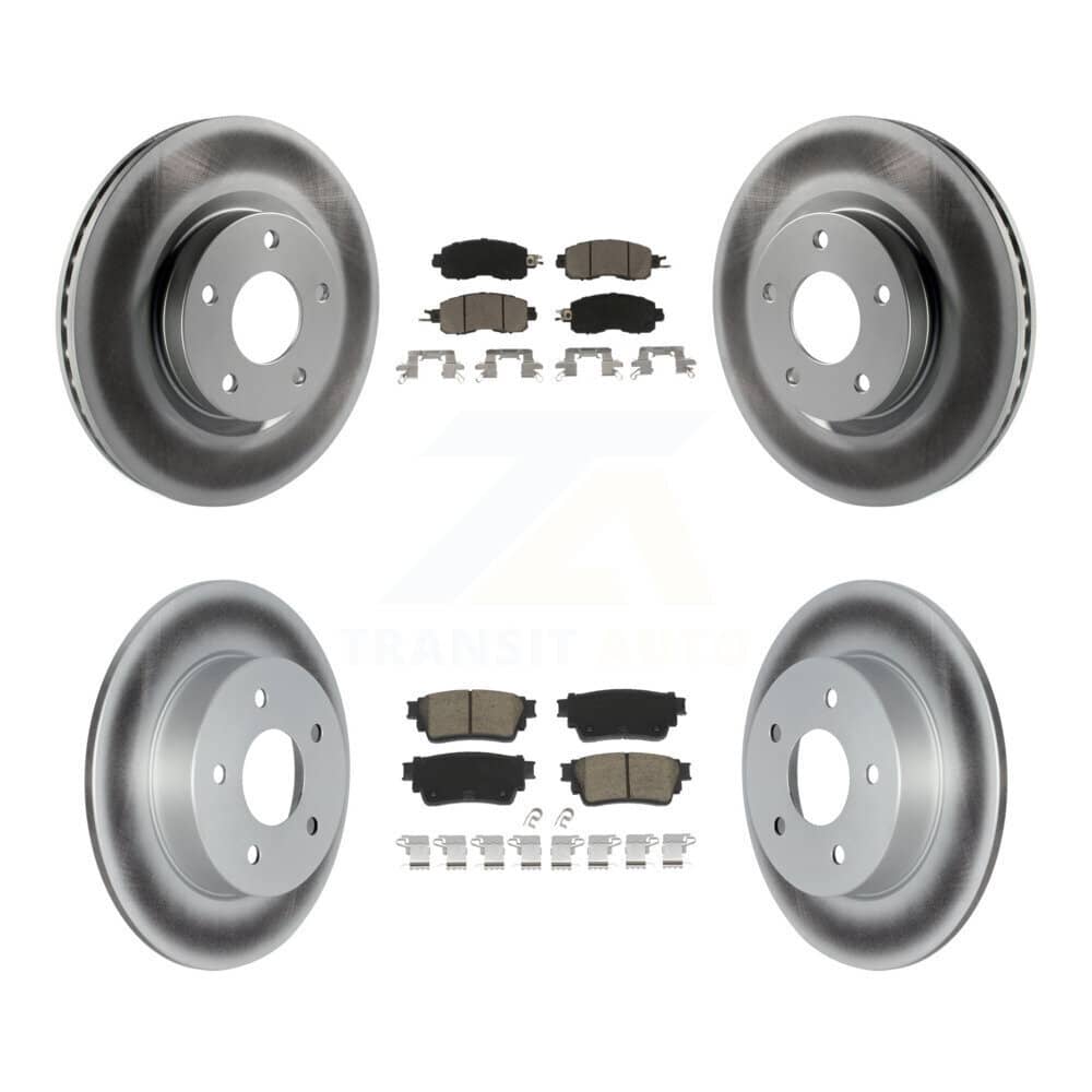 Transit Auto - KGC-102234 - Front and Rear Disc Brake Kits