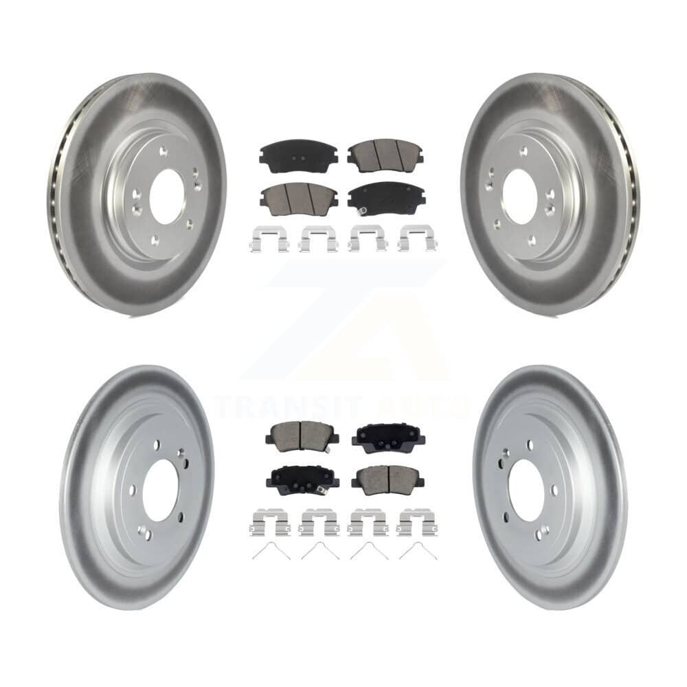 Transit Auto - KGC-102236 - Front and Rear Disc Brake Kits