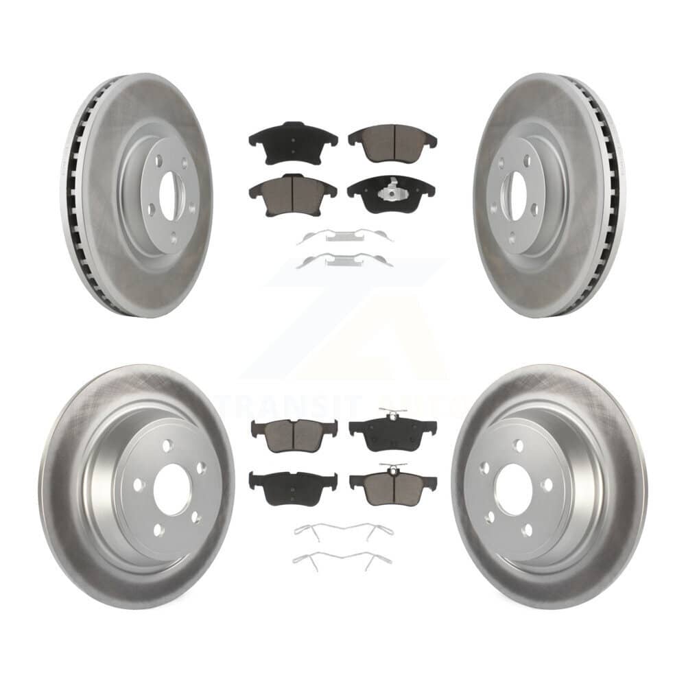 Transit Auto - KGC-102251 - Front and Rear Disc Brake Kits