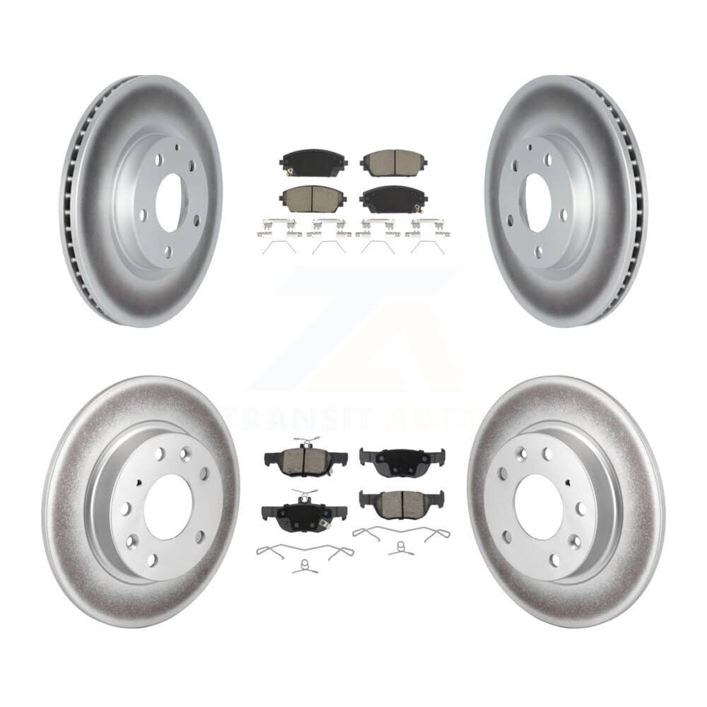 Transit Auto - KGC-102254 - Front and Rear Disc Brake Kits