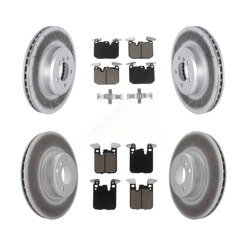 Transit Auto - KGC-102368 - Front and Rear Disc Brake Kits