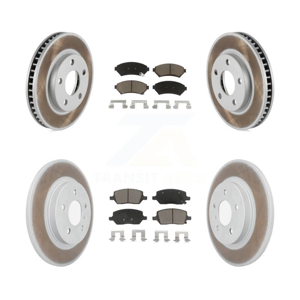 Transit Auto - KGC-102382 - Front and Rear Disc Brake Kits
