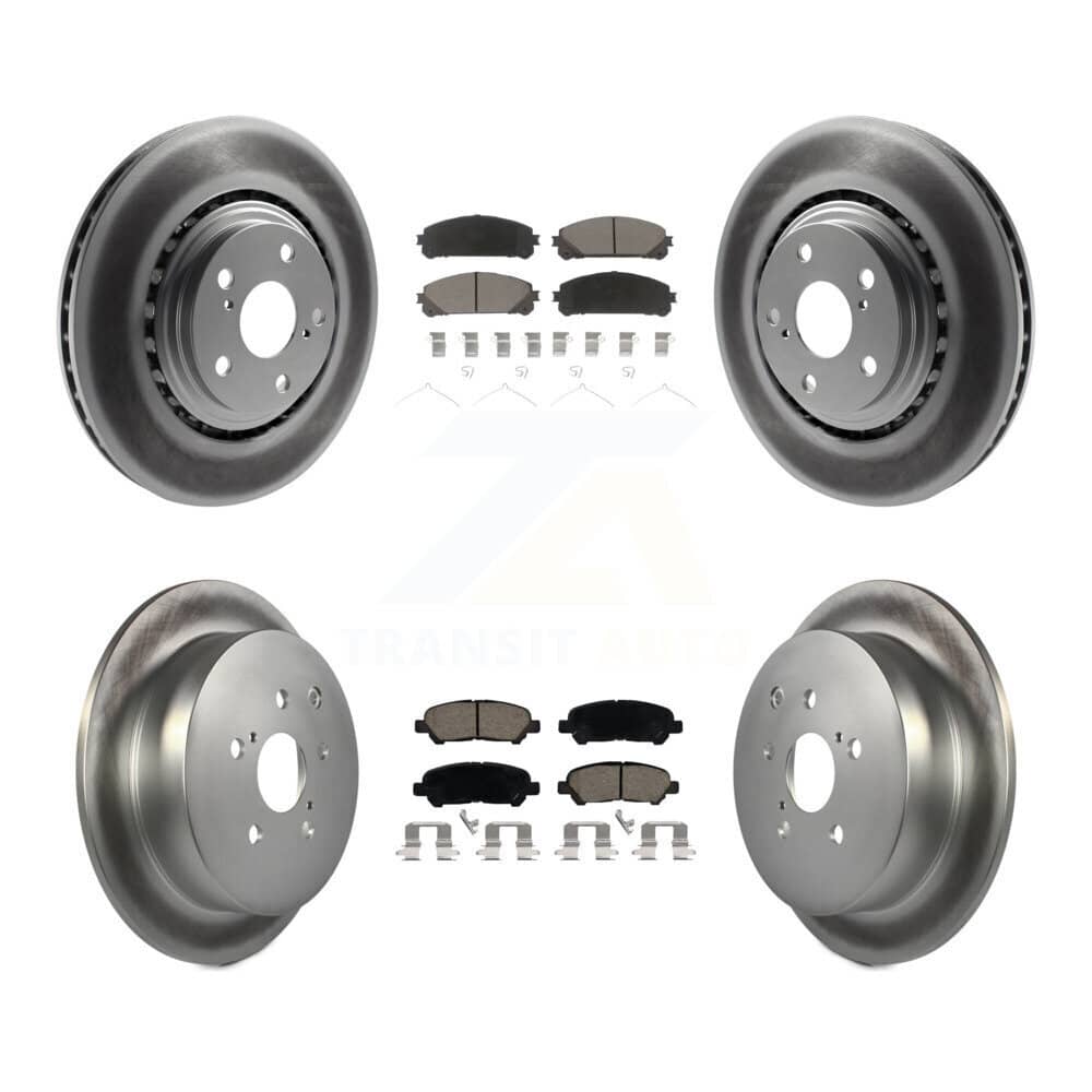 Transit Auto - KGC-102407 - Front and Rear Disc Brake Kits