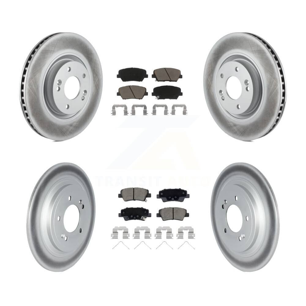 Transit Auto - KGC-102421 - Front and Rear Disc Brake Kits