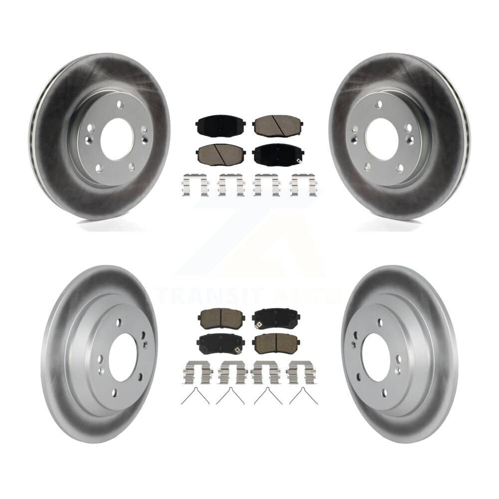 Transit Auto - KGC-102452 - Front and Rear Disc Brake Kits