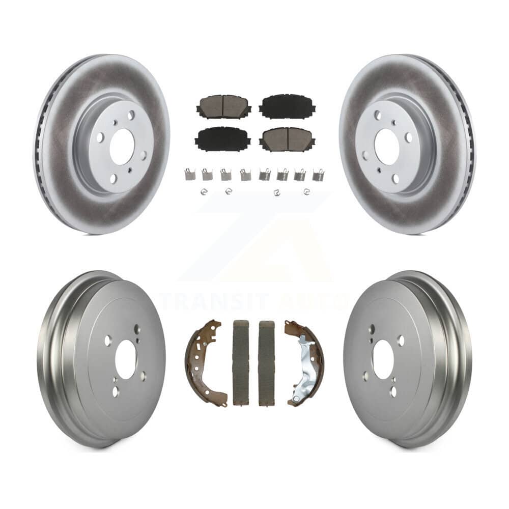 Transit Auto - KGC-102483 - Front and Rear Disc Brake Kits