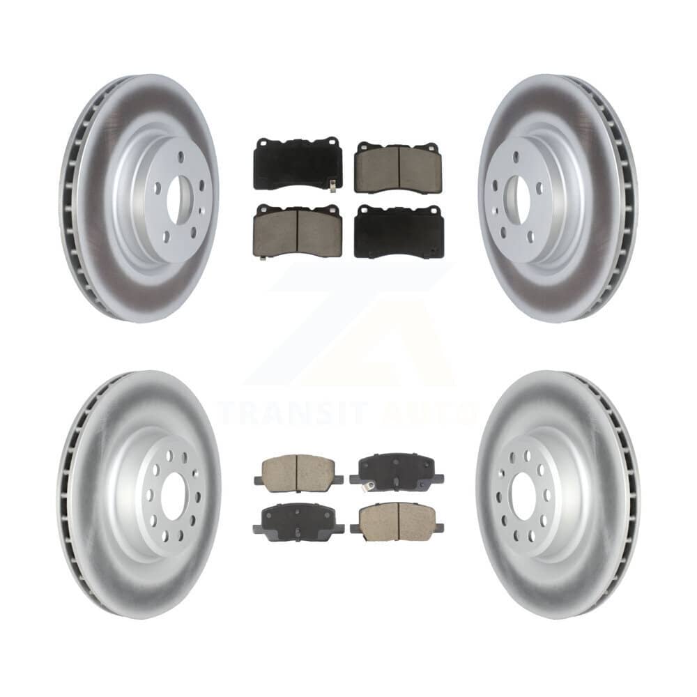 Transit Auto - KGC-102487 - Front and Rear Disc Brake Kits