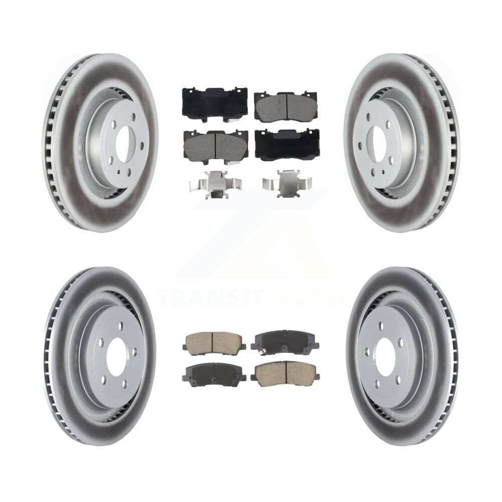 Transit Auto - KGC-102488 - Front and Rear Disc Brake Kits