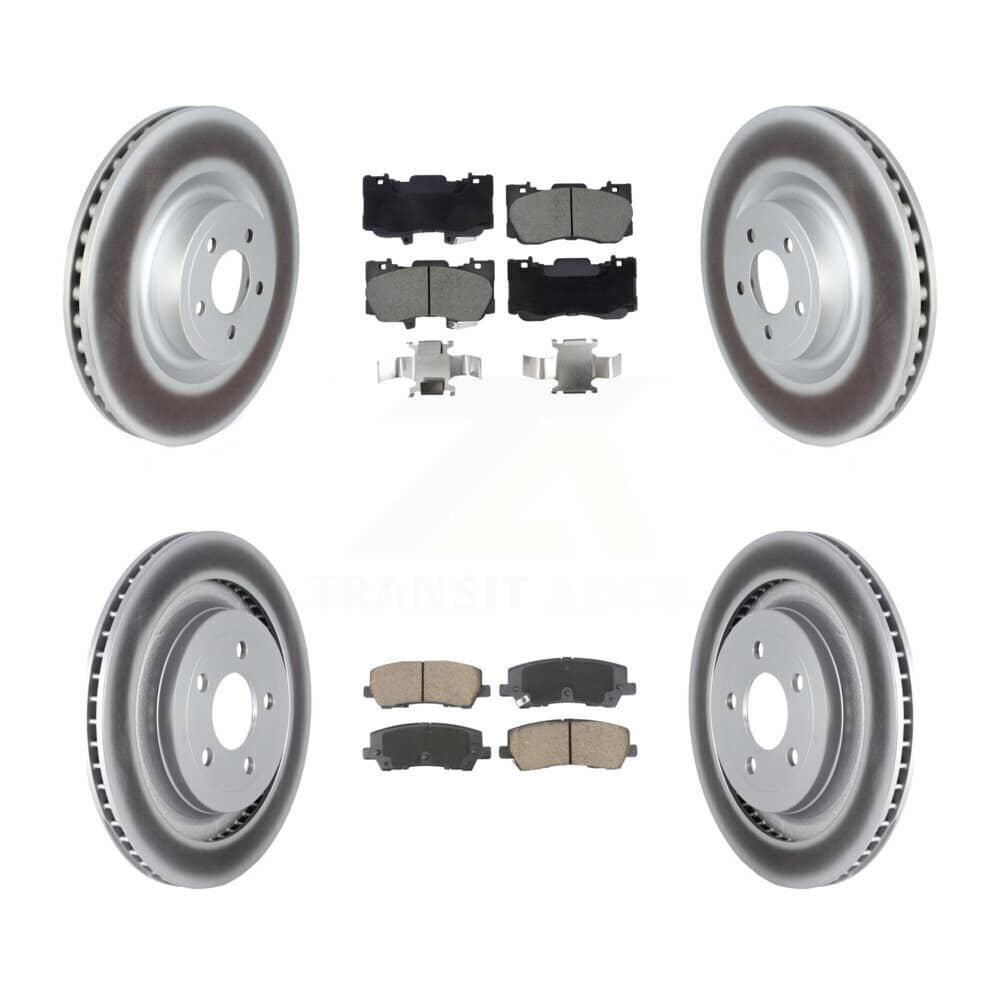 Transit Auto - KGC-102491 - Front and Rear Disc Brake Kits