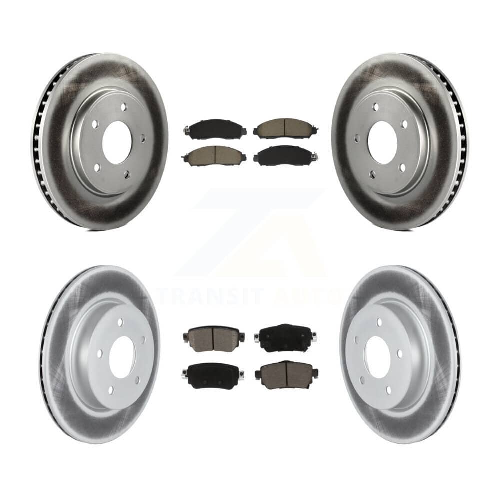 Transit Auto - KGC-102502 - Front and Rear Disc Brake Kits