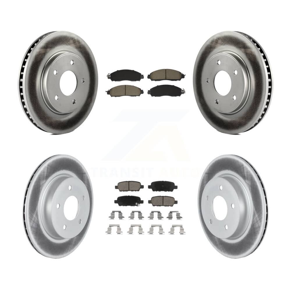 Transit Auto - KGC-102504 - Front and Rear Disc Brake Kits