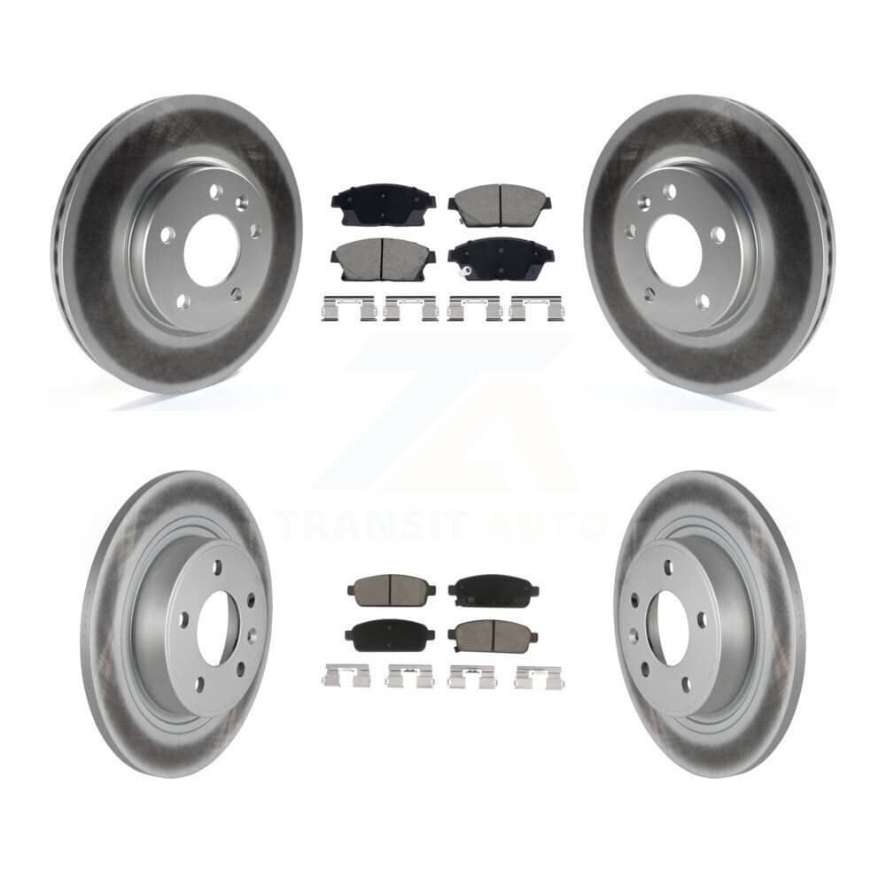 Transit Auto - KGC-102506 - Front and Rear Disc Brake Kits
