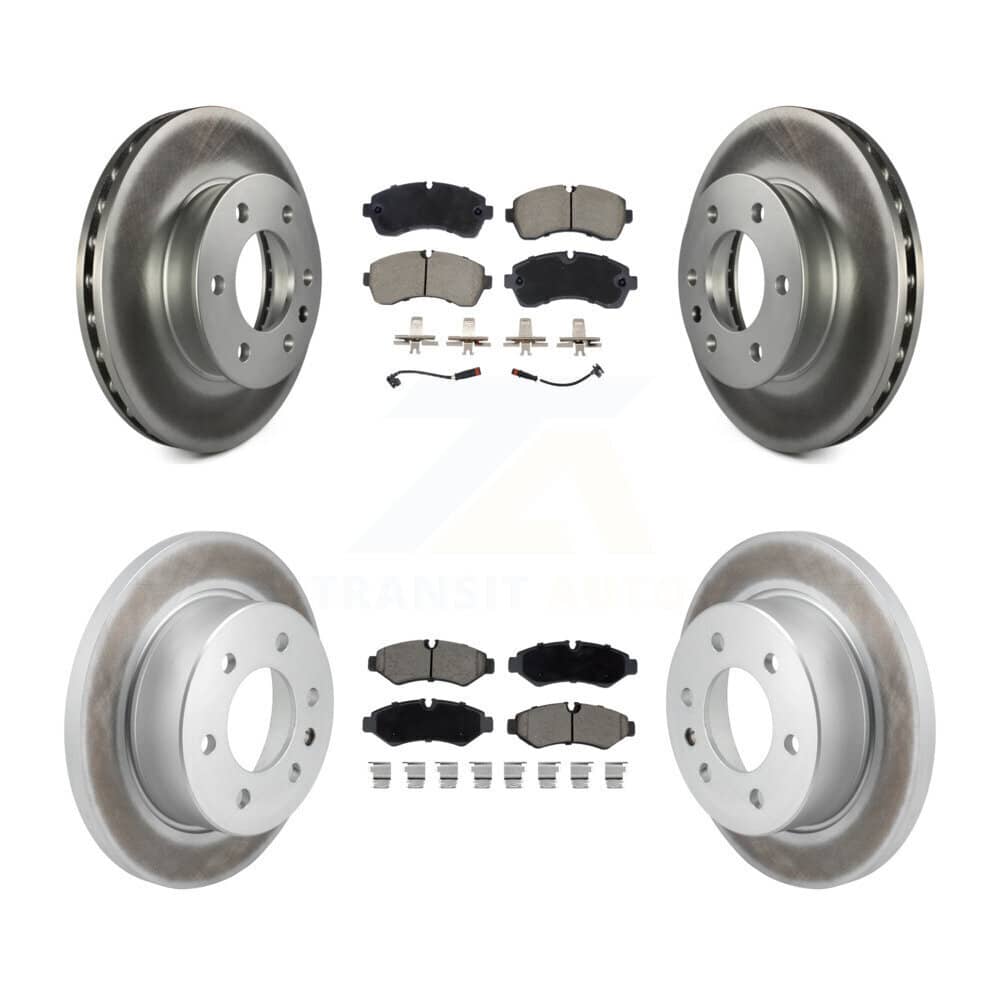 Transit Auto - KGC-102528 - Front and Rear Disc Brake Kits