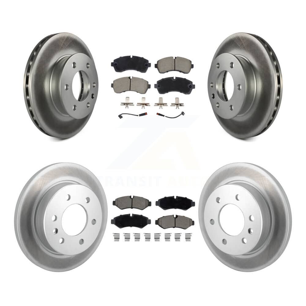 Transit Auto - KGC-102529 - Front and Rear Disc Brake Kits
