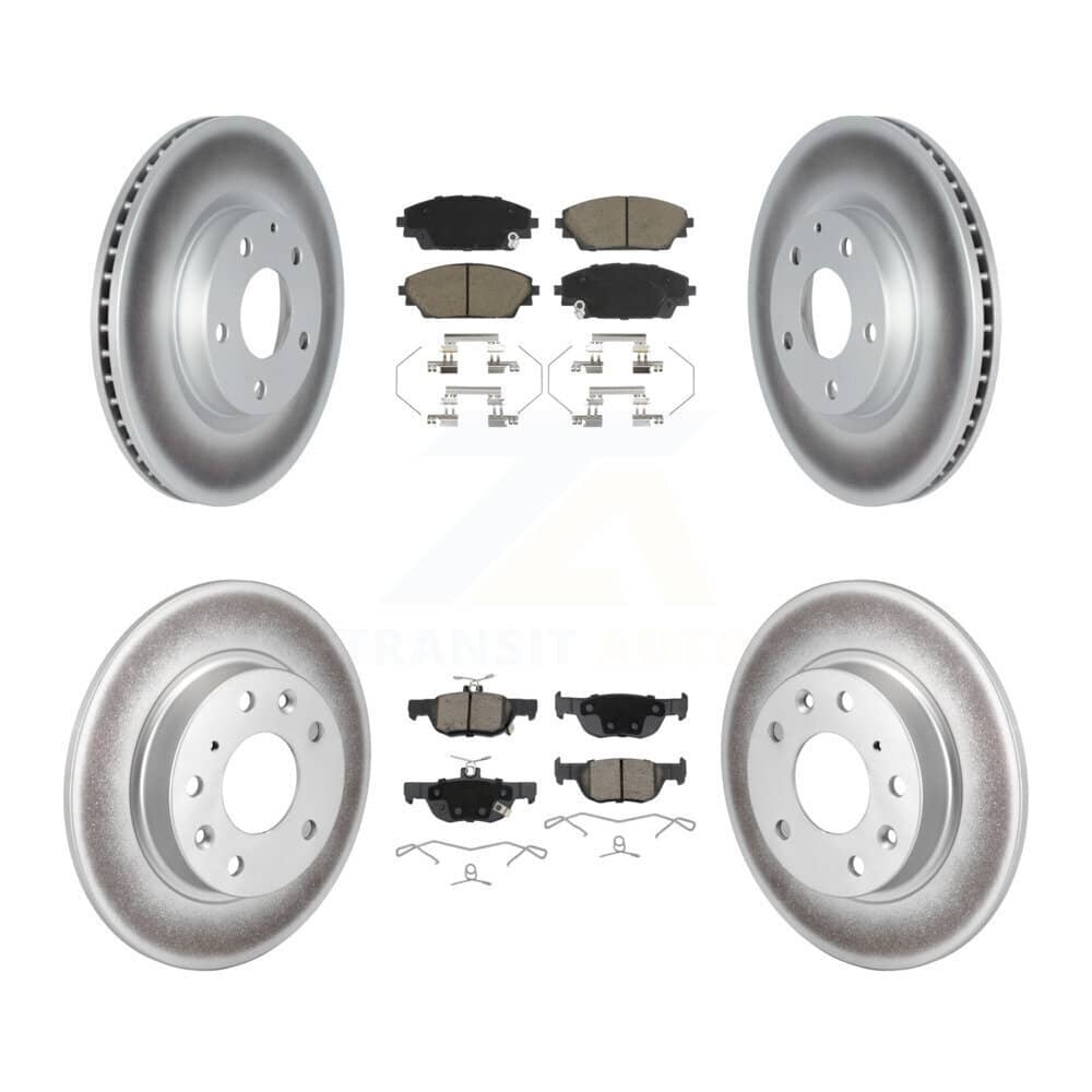 Transit Auto - KGC-102537 - Front and Rear Disc Brake Kits