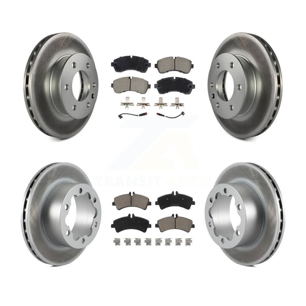 Transit Auto - KGC-102545 - Front and Rear Disc Brake Kits