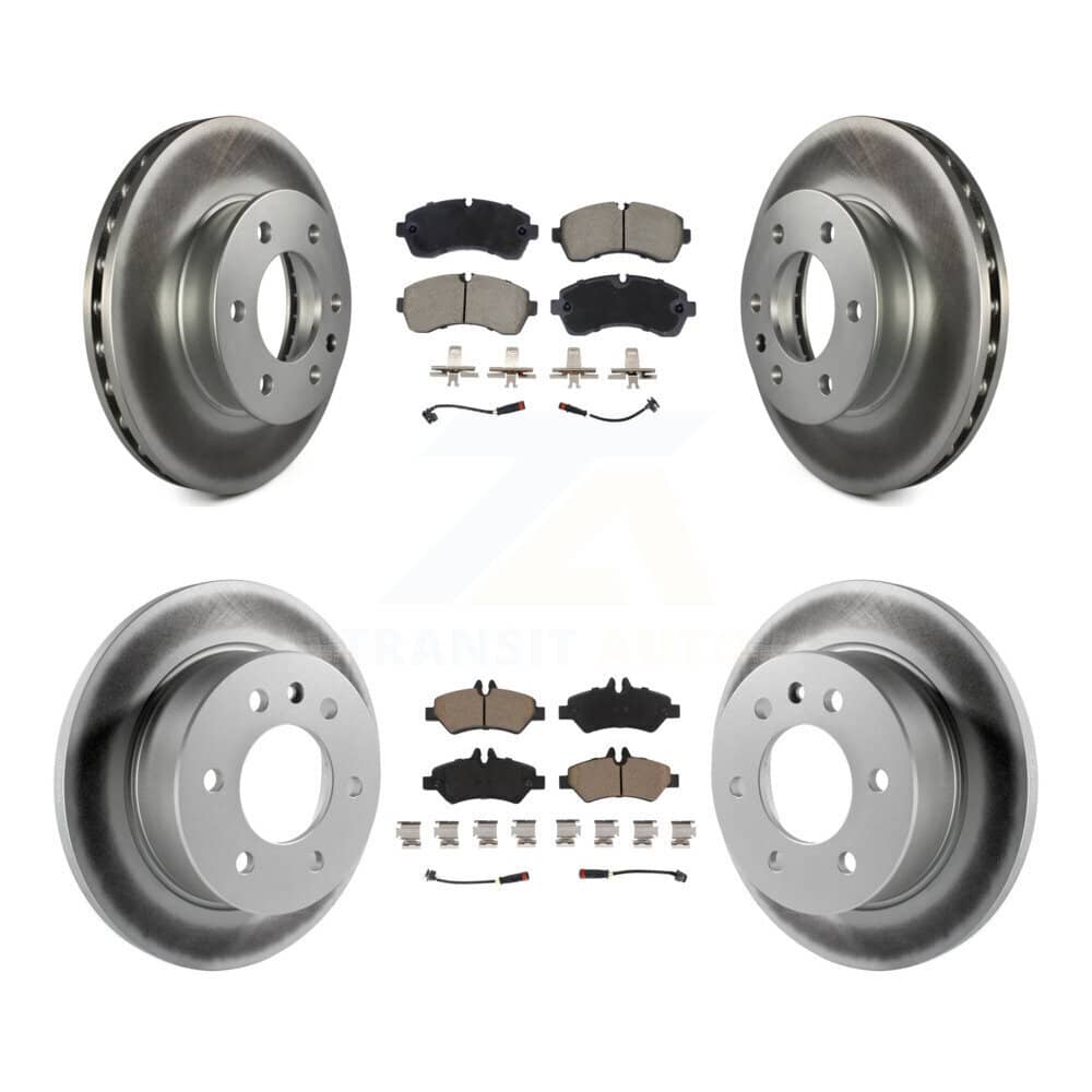 Transit Auto - KGC-102548 - Front and Rear Disc Brake Kits